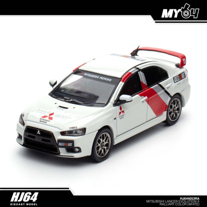 [Hobby Japan] Mitsubishi Lancer Evolution Ⅹ - RALLIART Colour White