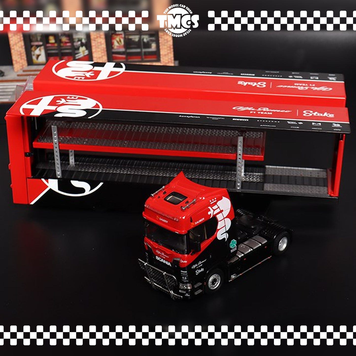 [Keng Fai] Scania S730 V8 Trailer - Alfa