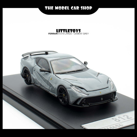 [Little Toys] Ferrari 812 N-Largo - Cement Grey