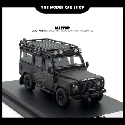 [Master] Land Rover Defender 110 - Matte Black with Accessories