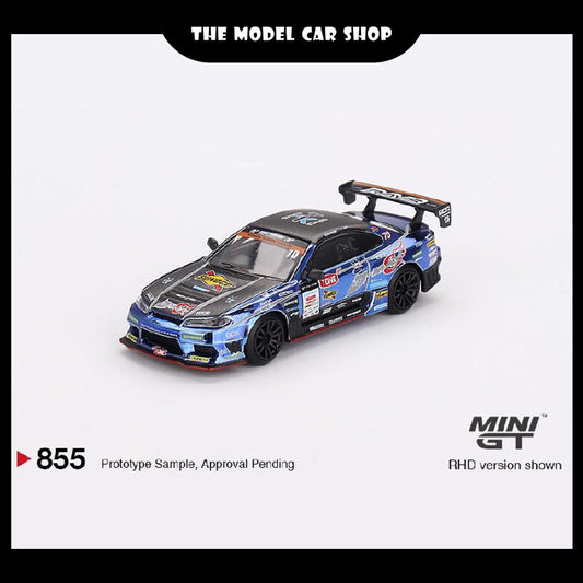 [MINI GT] Nissan Silvia (S15) D-MAX #70 D-MAX Racing 2023 D1 Grand Prix - Japan Exclusive RHD / D1 (Blister Packaging)