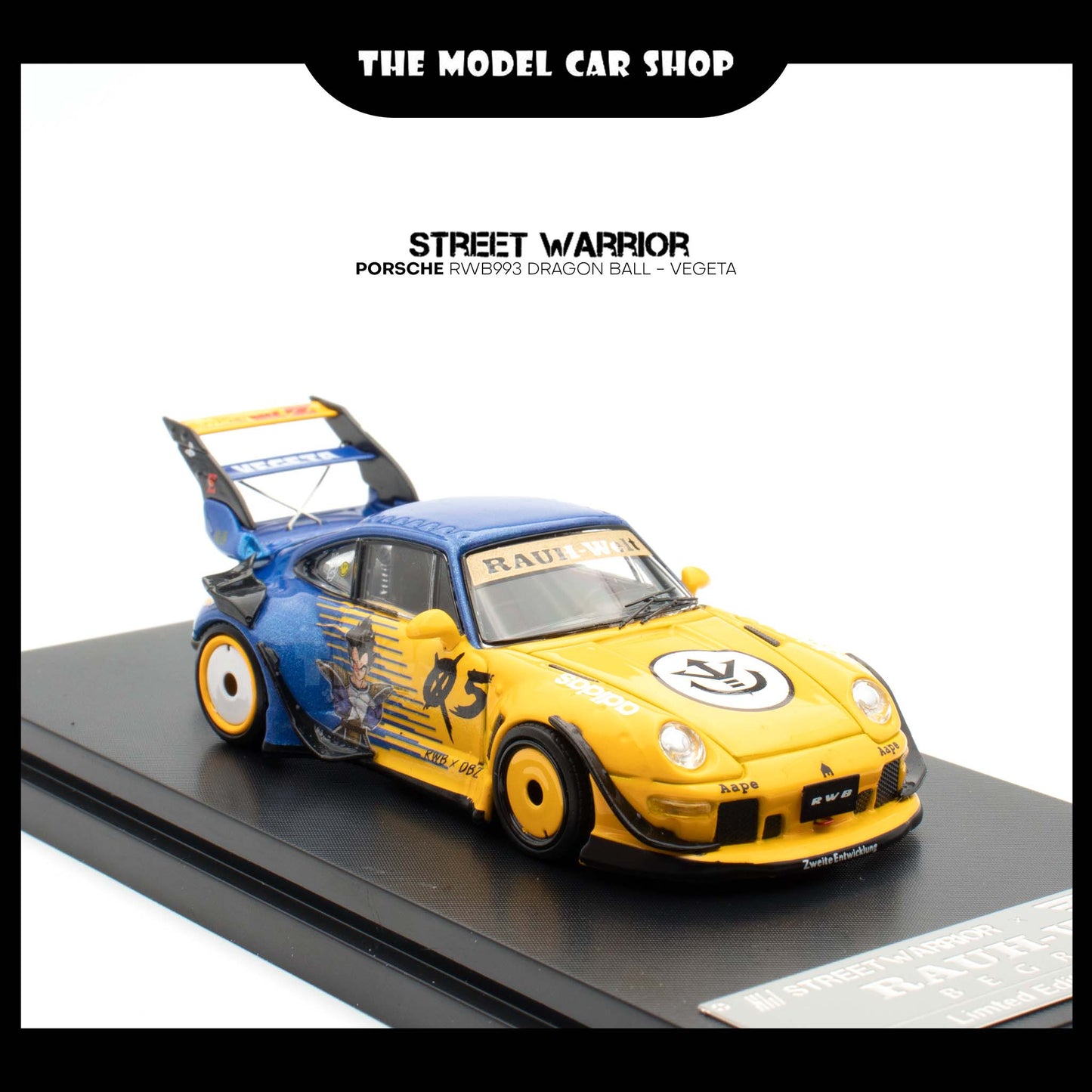 [Street Warrior] Porsche RWB993 Dragon Ball - Vegeta