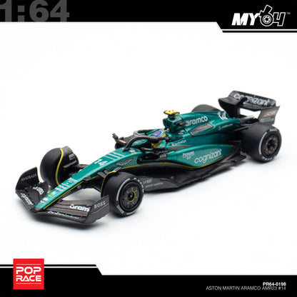 [Pop Race] 1:64 Aston Martin AMR23 F1 - #14 F. Alonso