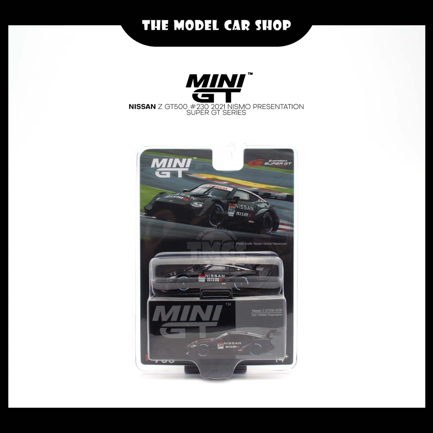 [MINI GT] Nissan Z GT500 #230 2021 NISMO Presentation SUPER GT SERIES