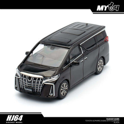 [Hobby Japan] Toyota Alphard (H30W) With Sun Roof - Black