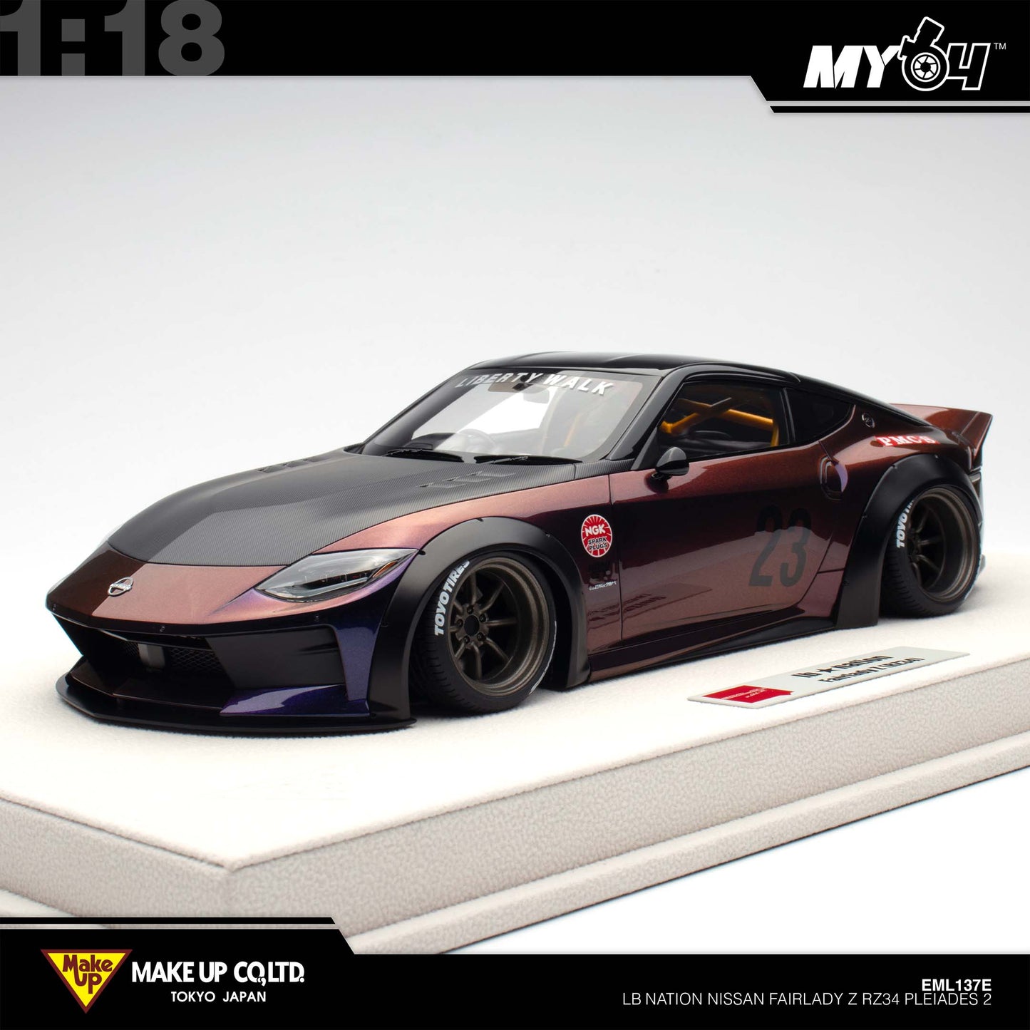 [Make Up] 1:18 Edilion LB★Nation Nissan Fairlady Z RZ34 - Pleiades 2