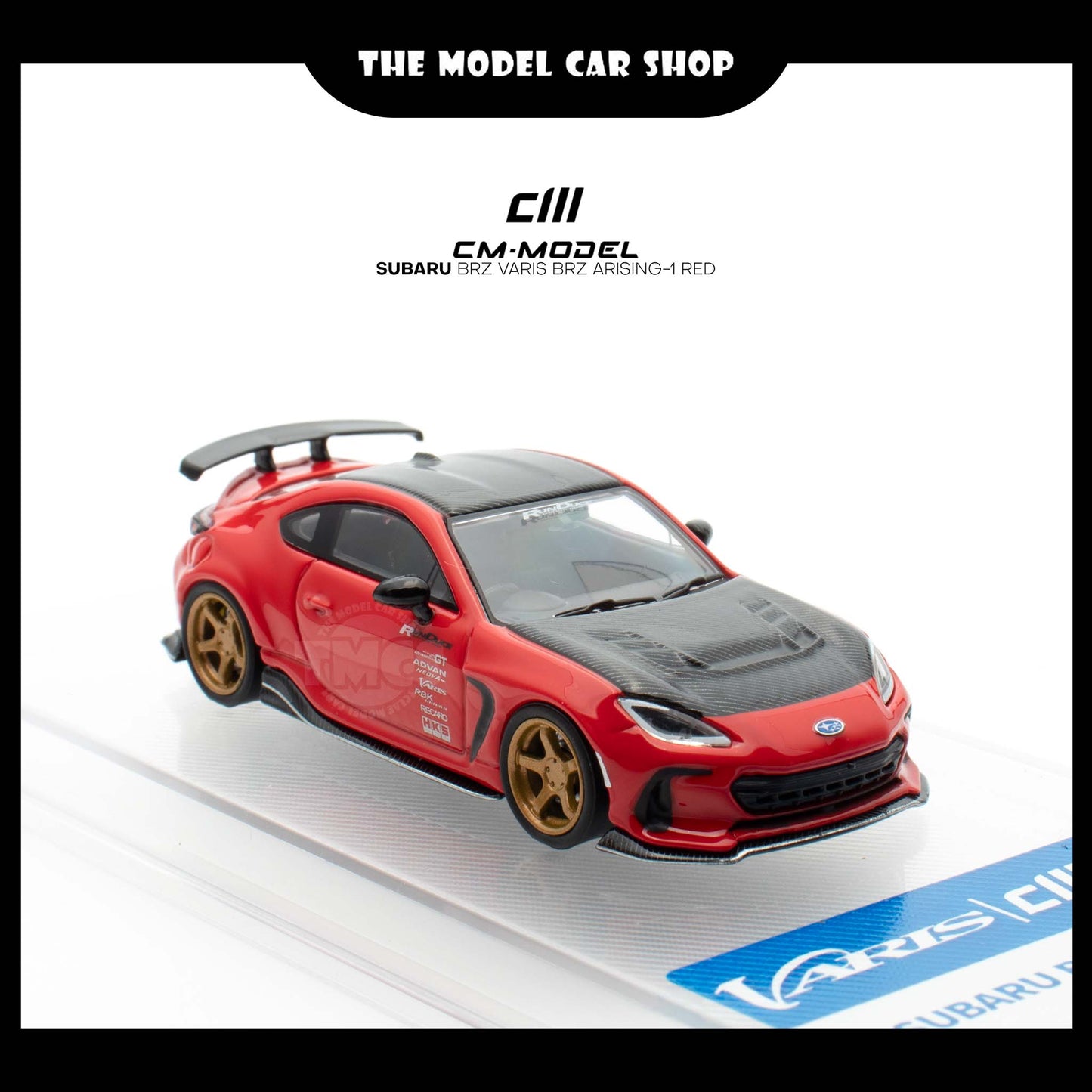 [CM Model] Subaru BRZ Varis BRZ ARISING-1 - Red