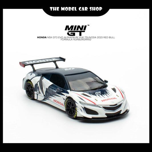 [MINI GT] Honda NSX GT3 EVO AlphaTauri  Yuki Tsunoda 2023 Red Bull Formula Nurburgring