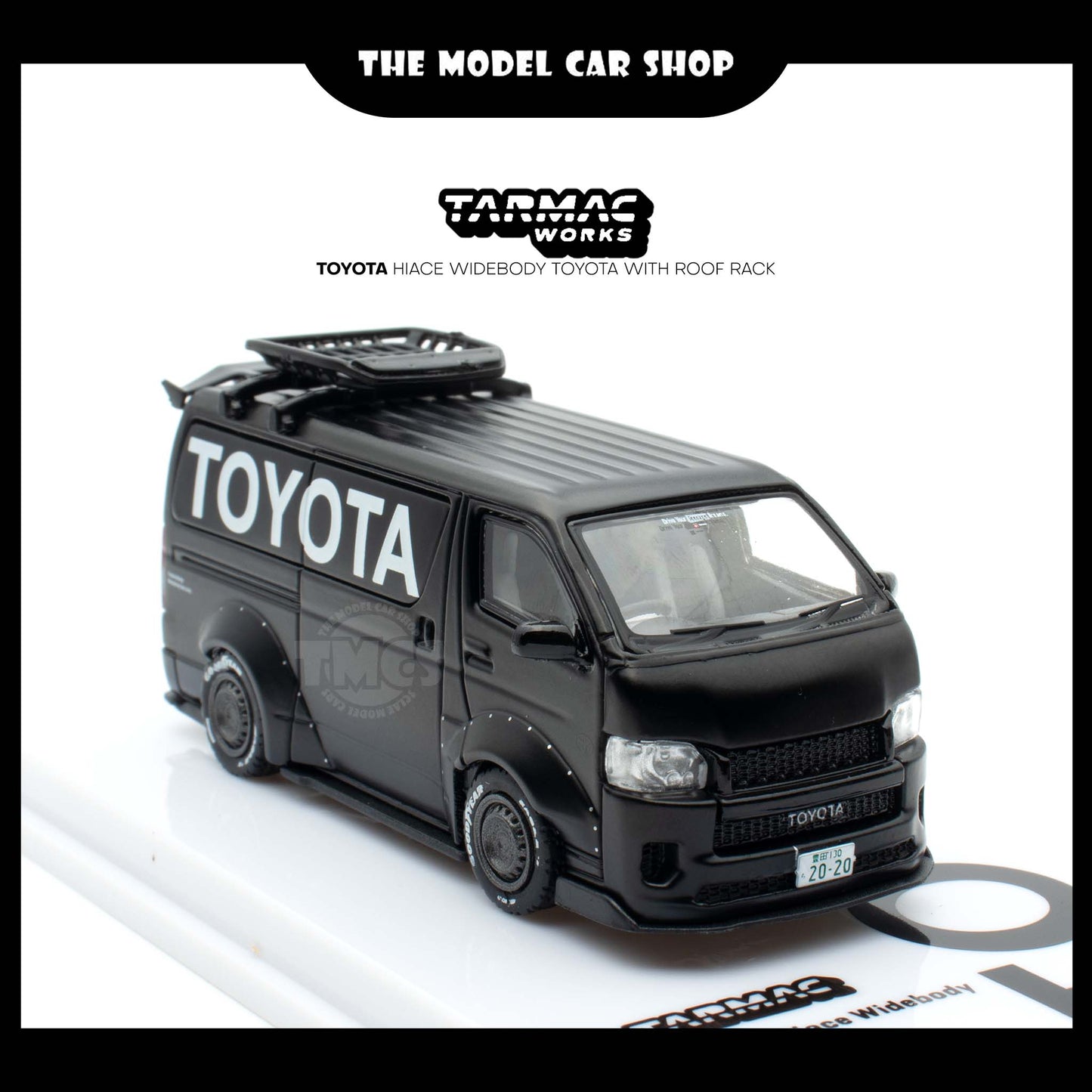 [Tarmac Works] Toyota Hiace Widebody TOYOTA with Roof Rack