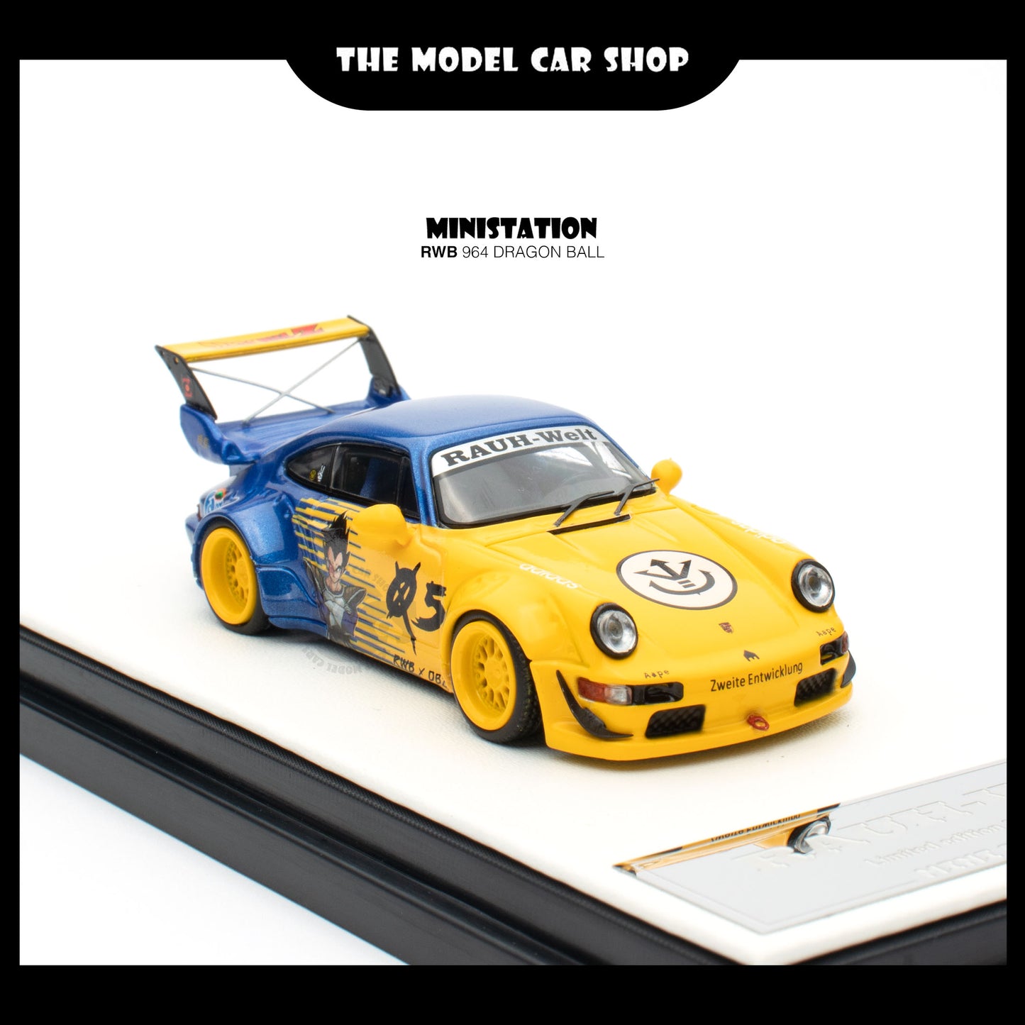 [Mini Station]  Porsche RWB964 Dragon Ball With Figure