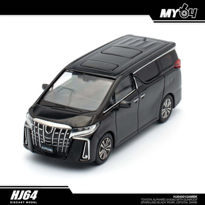 [Hobby Japan] Toyota Alphard (H30W) With Sun Roof - Sparkling Black Pearl Crystal Shine