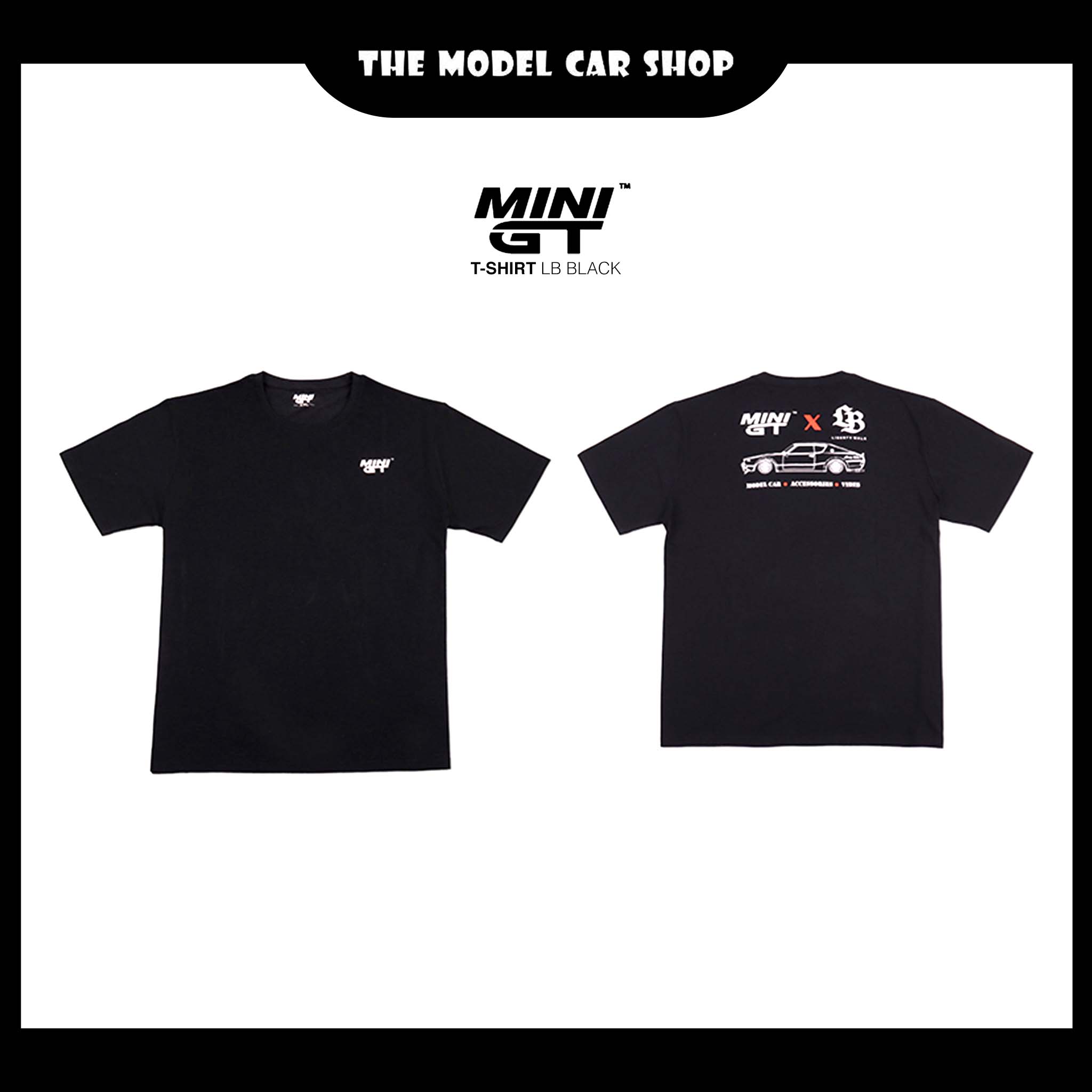 MINI GT] T-shirt - LB Black | The Model Car Shop