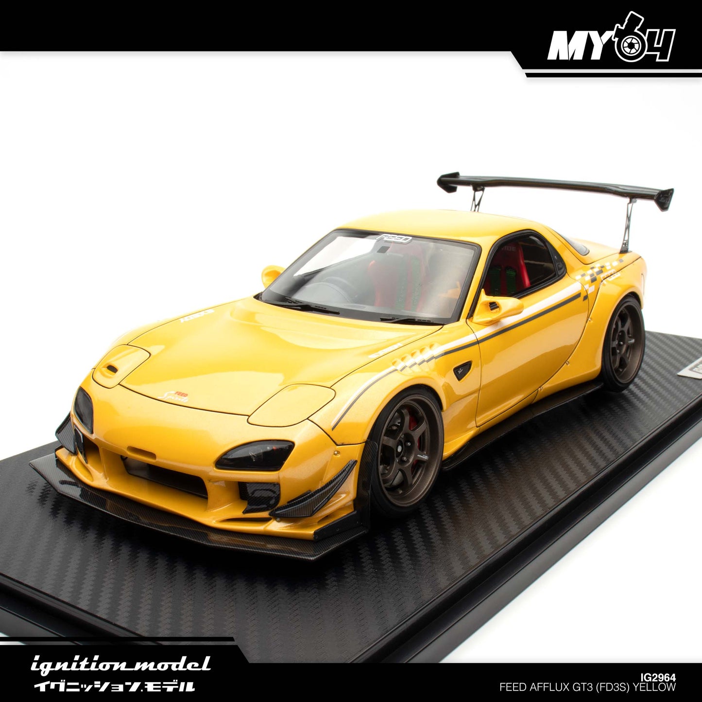 [Ignition Model] FEED Afflux GT3 (FD3S) - Yellow