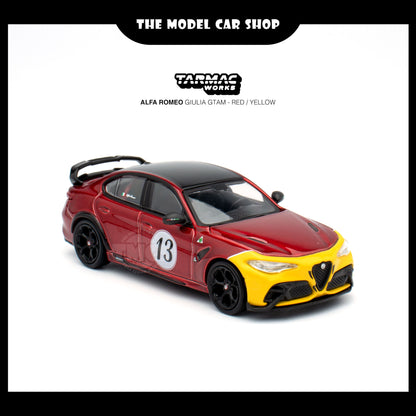 [Tarmac Works] Alfa Romeo Giulia GTAm - Red / Yellow