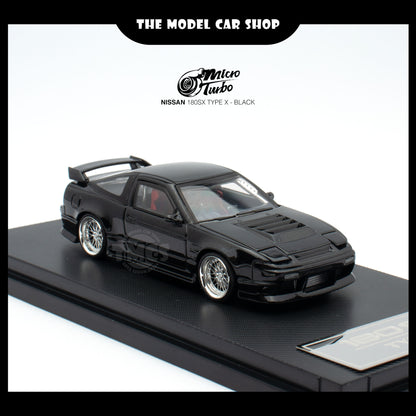 [Micro Turbo] Nissan 180SX Type X - Black