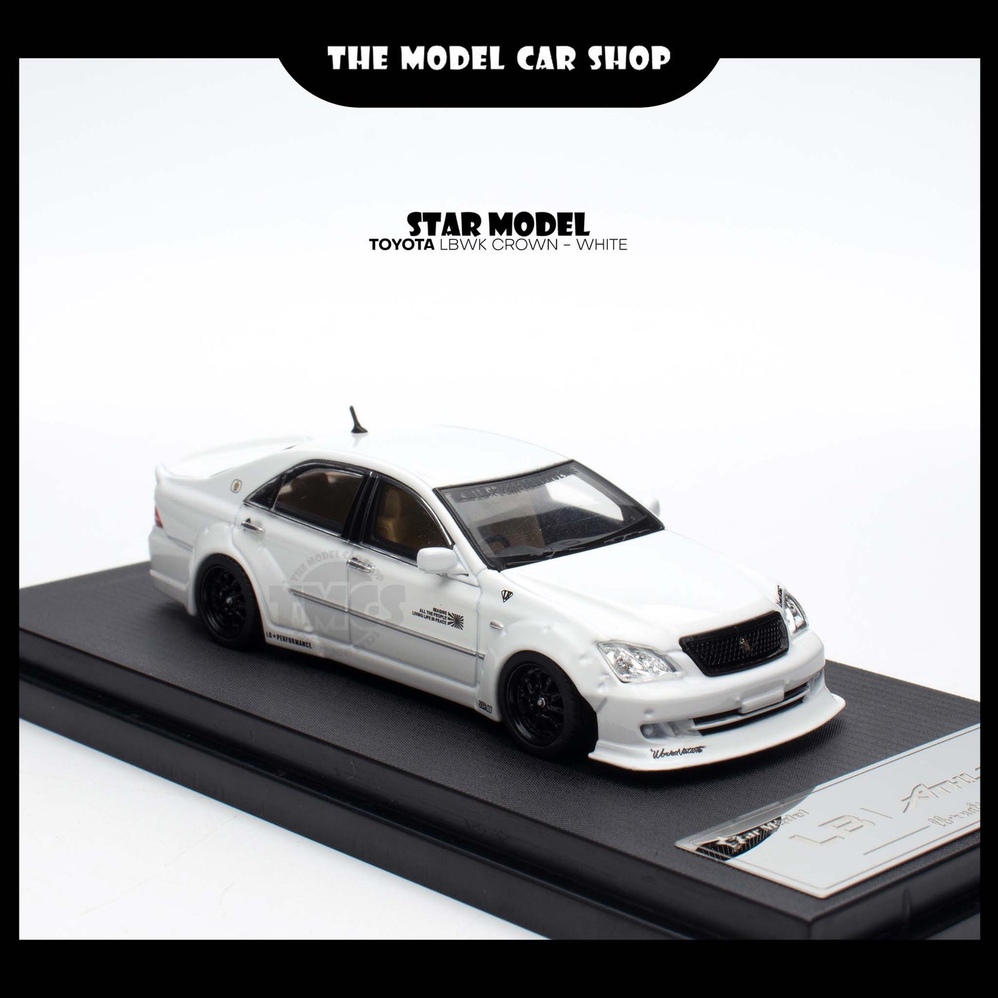 [Star Model] Toyota LBWK Crown - White