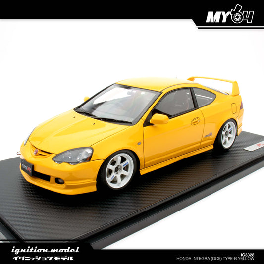 [Ignition Model] Honda INTEGRA (DC5) TYPE R - Yellow