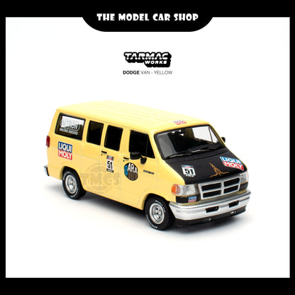 [Tarmac Works] Dodge Van - Yellow