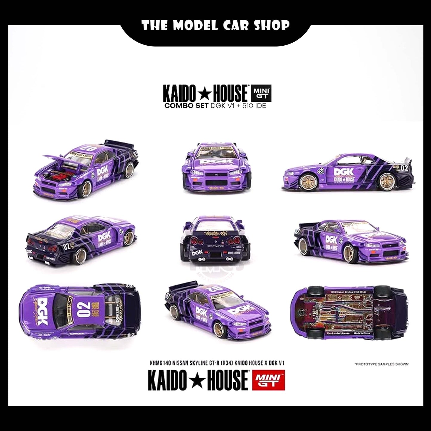 [Kaido House] Nissan Skyline GT-R (R34) Kaido Works x DGK V1