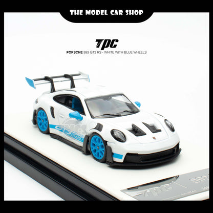 [TPC] Porsche 992 GT3 RS - White with Blue Wheels