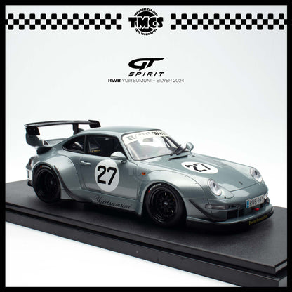 [GT Spirit] 1:18 RWB Yuiitsumuni - Silver 2024