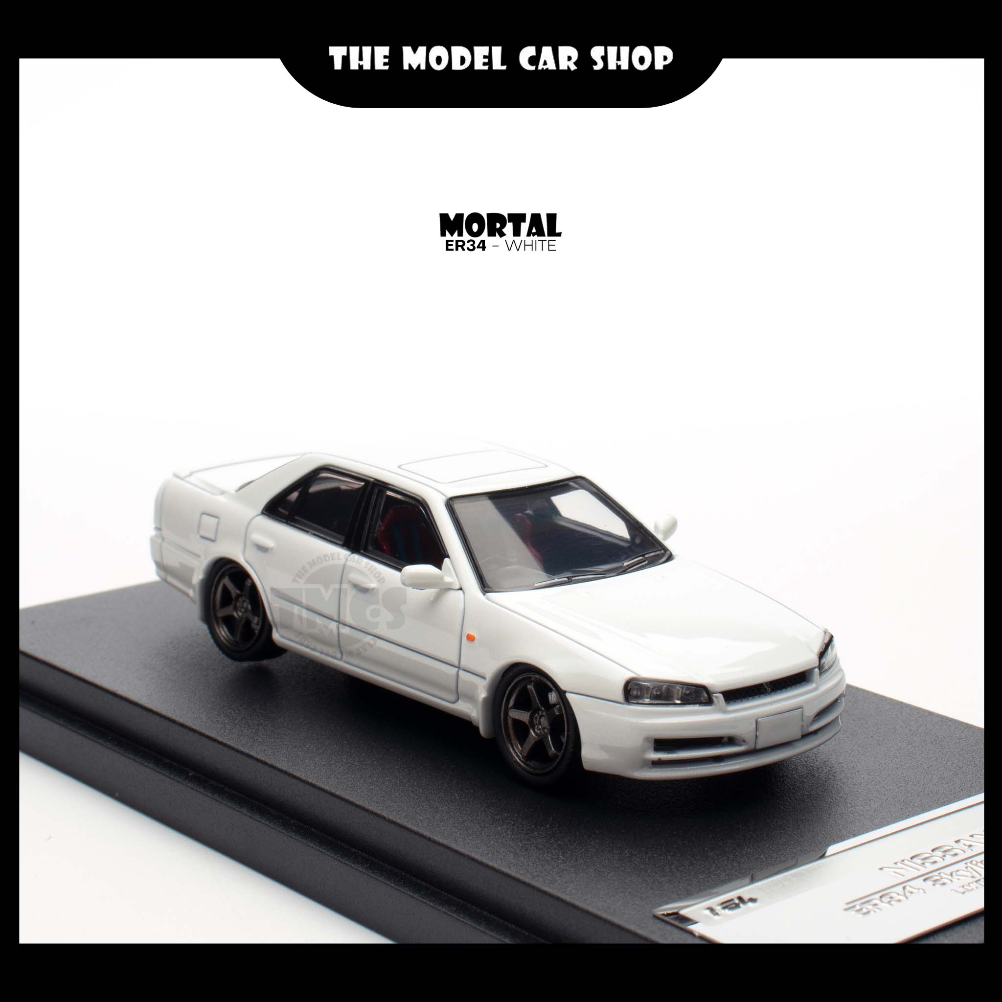 Mortal model 1/64 Nissan ER34 Skyline 白 Mortal] ER34 | The Model Car Shop