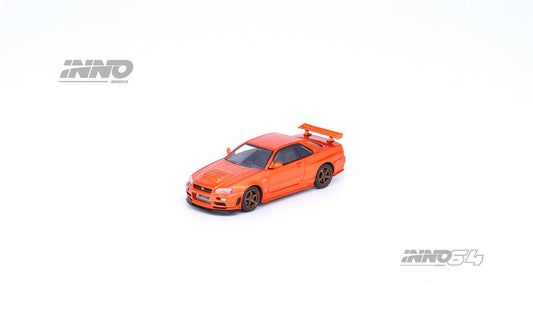 [INNO64] Nissan Skyline GTR (R34) R-Tune Orange Metallic