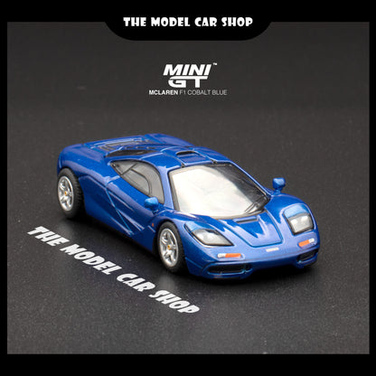 [Mini GT] McLaren F1 Cobalt Blue