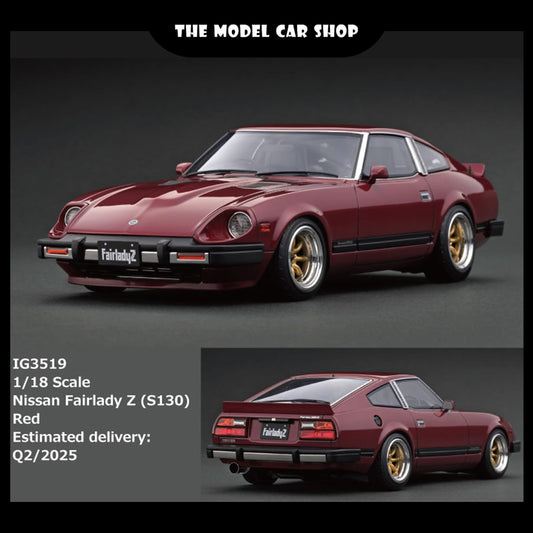 [Ignition Model] Nissan Fairlady Z (S130) - Red