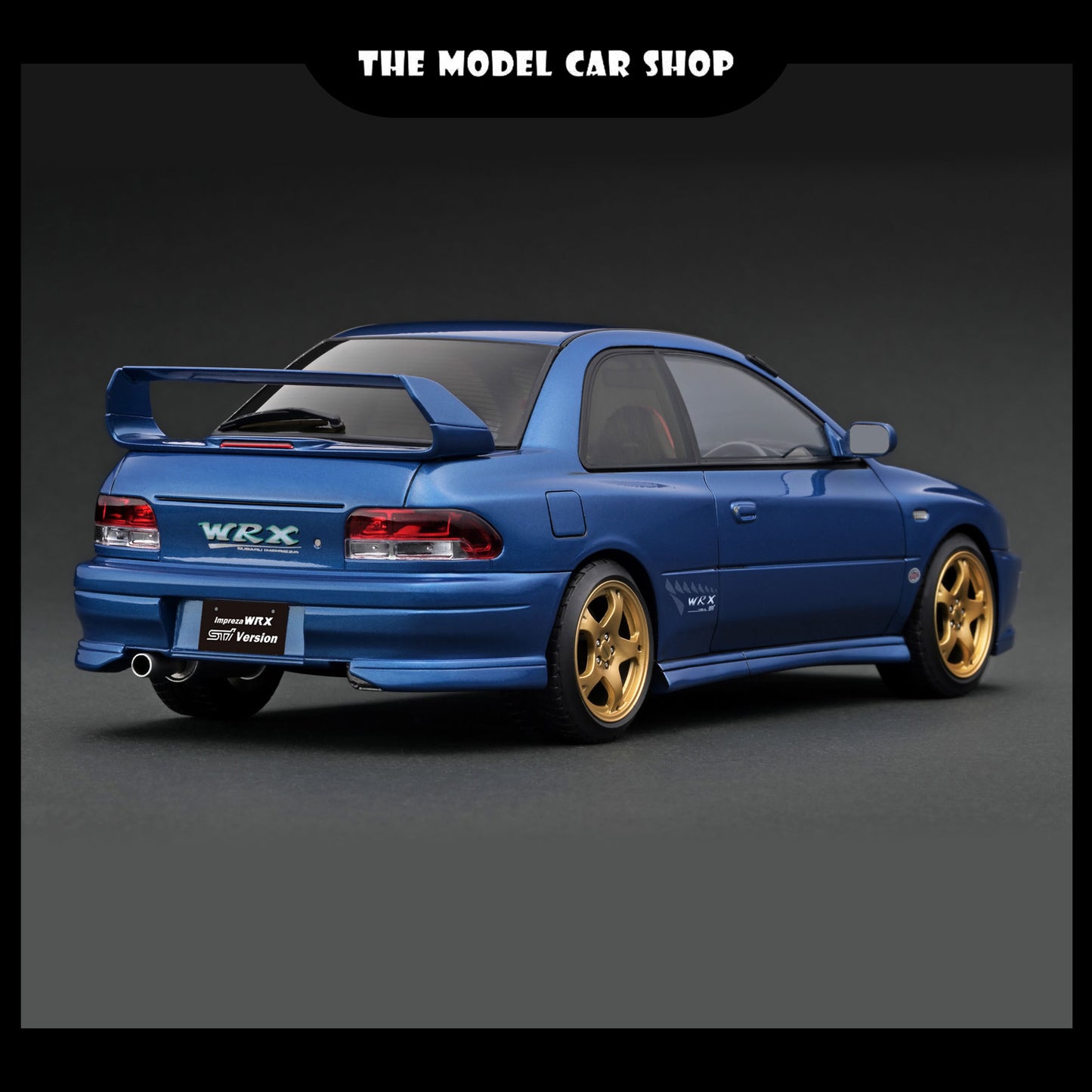 [Ignition Model] Subaru Impreza WRX Type R Sti Version V (GC8) - Blue Metallic