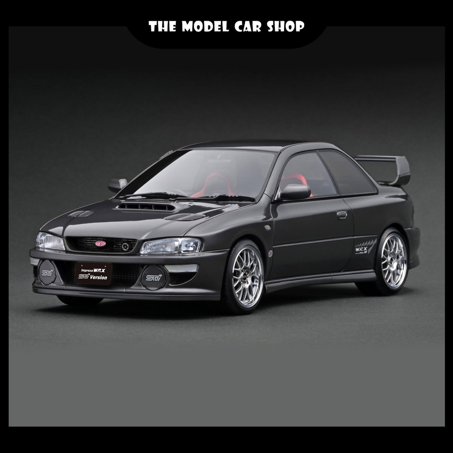 [Ignition Model] Subaru Impreza WRX Type R Sti Version V (GC8) - Gun Metallic