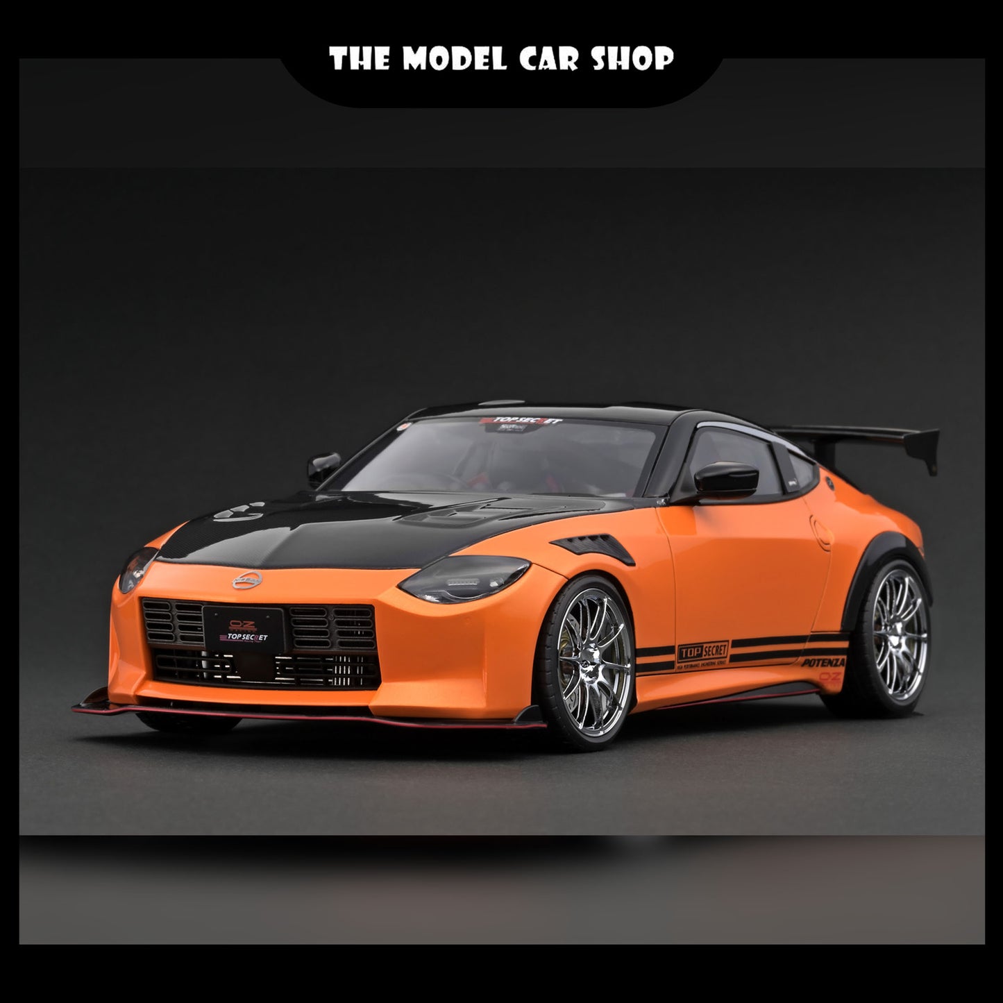 [Ignition Model] TOP SECRET Fairlady Z (RZ34) - Orange Metallic