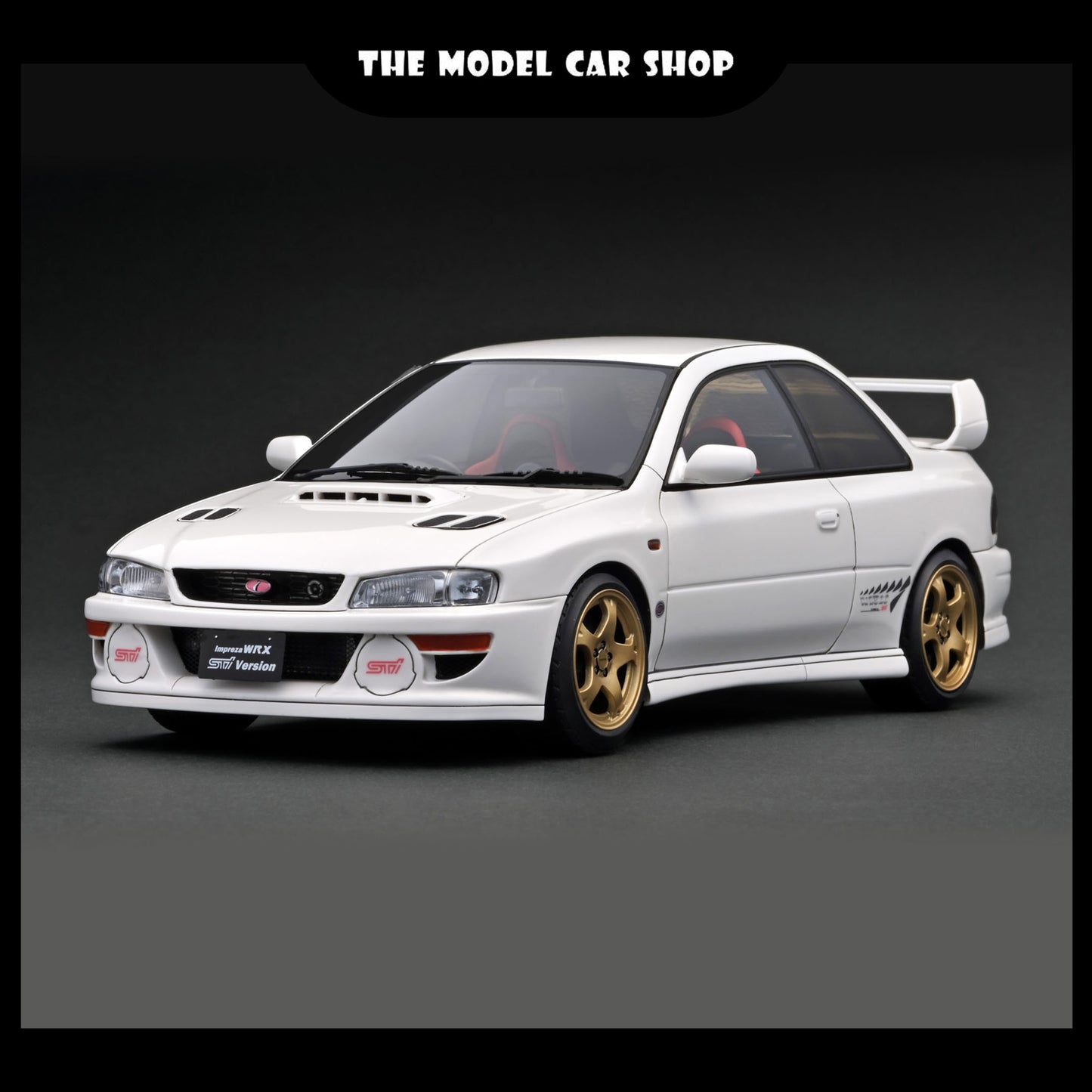 [Ignition Model] Subaru Impreza WRX Type R Sti Version V (GC8) - White