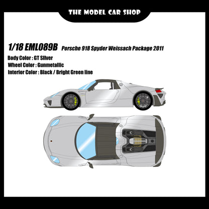 [Make Up] Porsche 918 Spyder Weissach package 2011