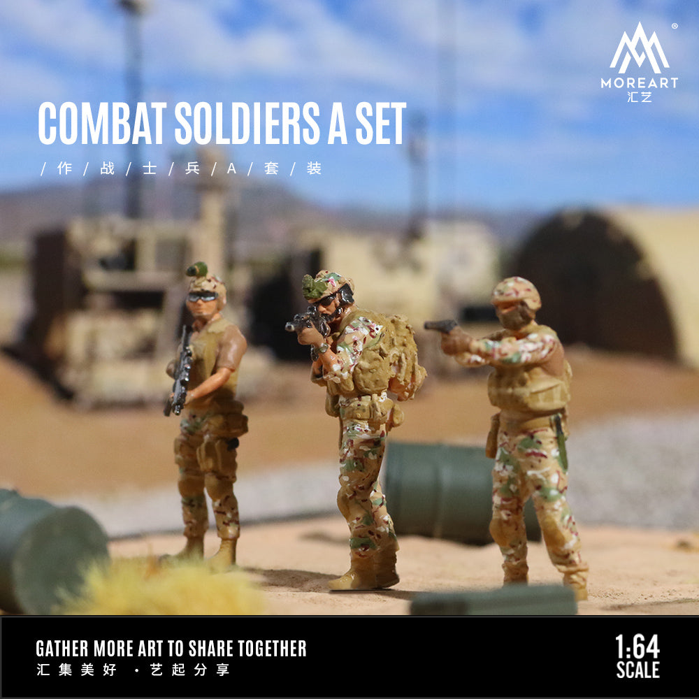 [More Art] Combat Soldiers Set A