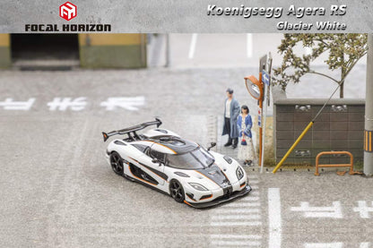 [Focal Horizon] 1:64 Koenigsegg Agera RS - Glacier White