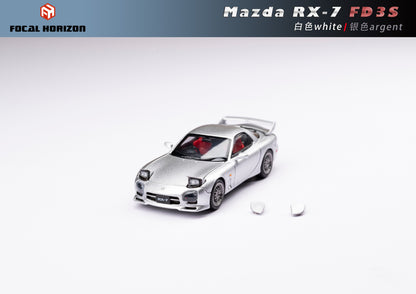 [Focal Horizon] 1:64 Mazda RX7 (FD3S) A Spec - Silver
