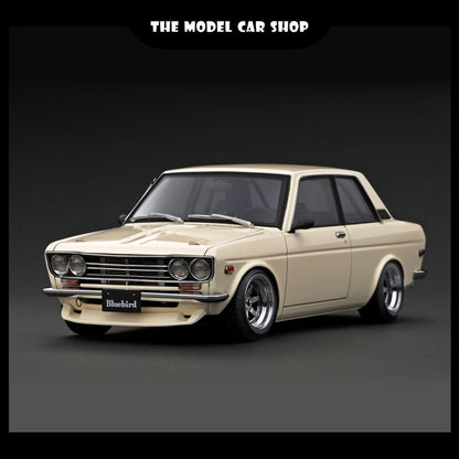 [Ignition Model] Datsun Bluebird (510) - White