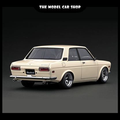 [Ignition Model] Datsun Bluebird (510) - White