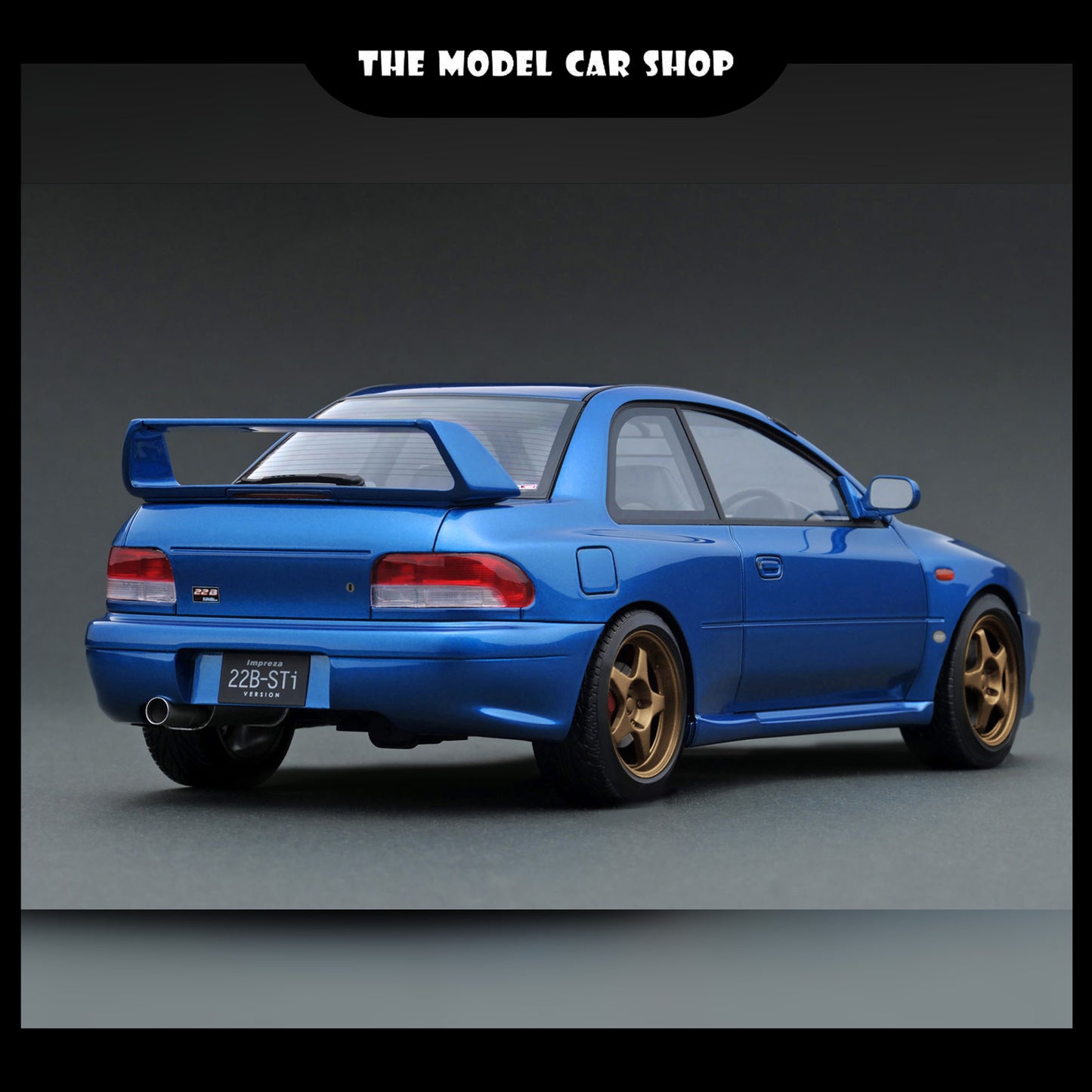 [Ignition Model] Subaru Impreza 22B-Sti Version (GC8改) - Blue