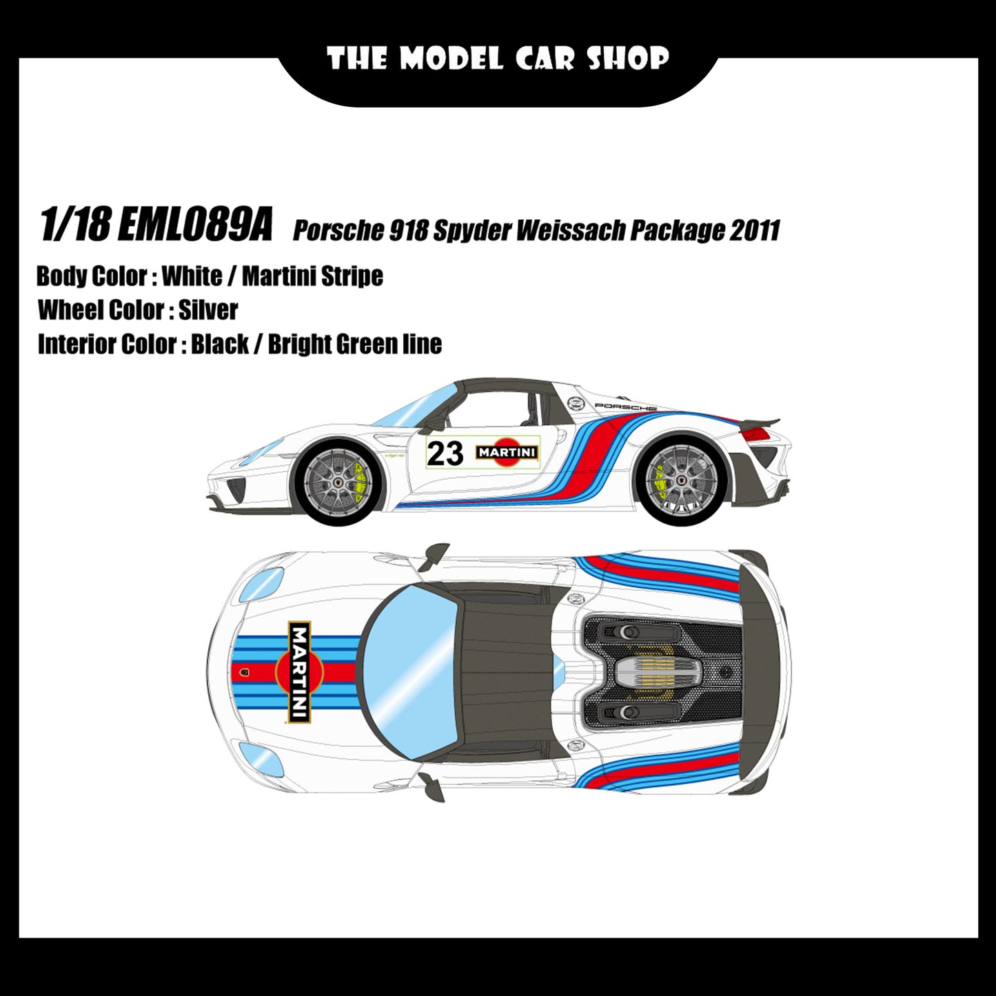 [Make Up] Porsche 918 Spyder Weissach package 2011