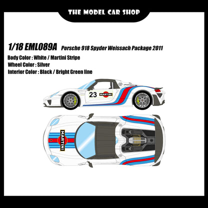 [Make Up] Porsche 918 Spyder Weissach package 2011