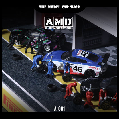 [AMD] Pit Stop Crew - Blue