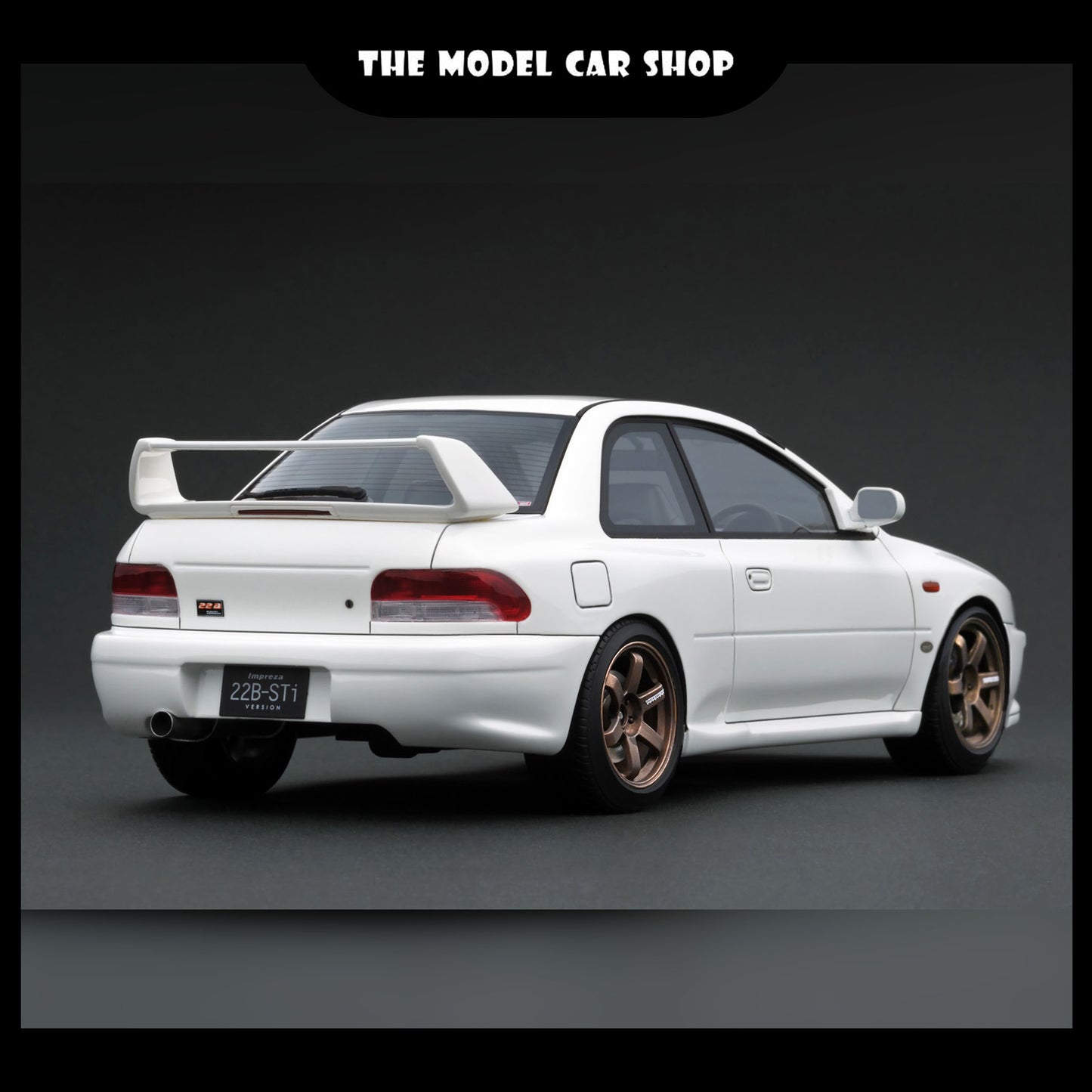 [Ignition Model] Subaru Impreza 22B-Sti Version (GC8改) - White