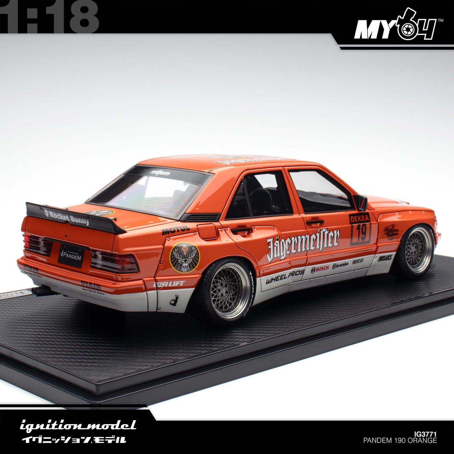 [Ignition Model] 1:18 Pandem 190 - Orange