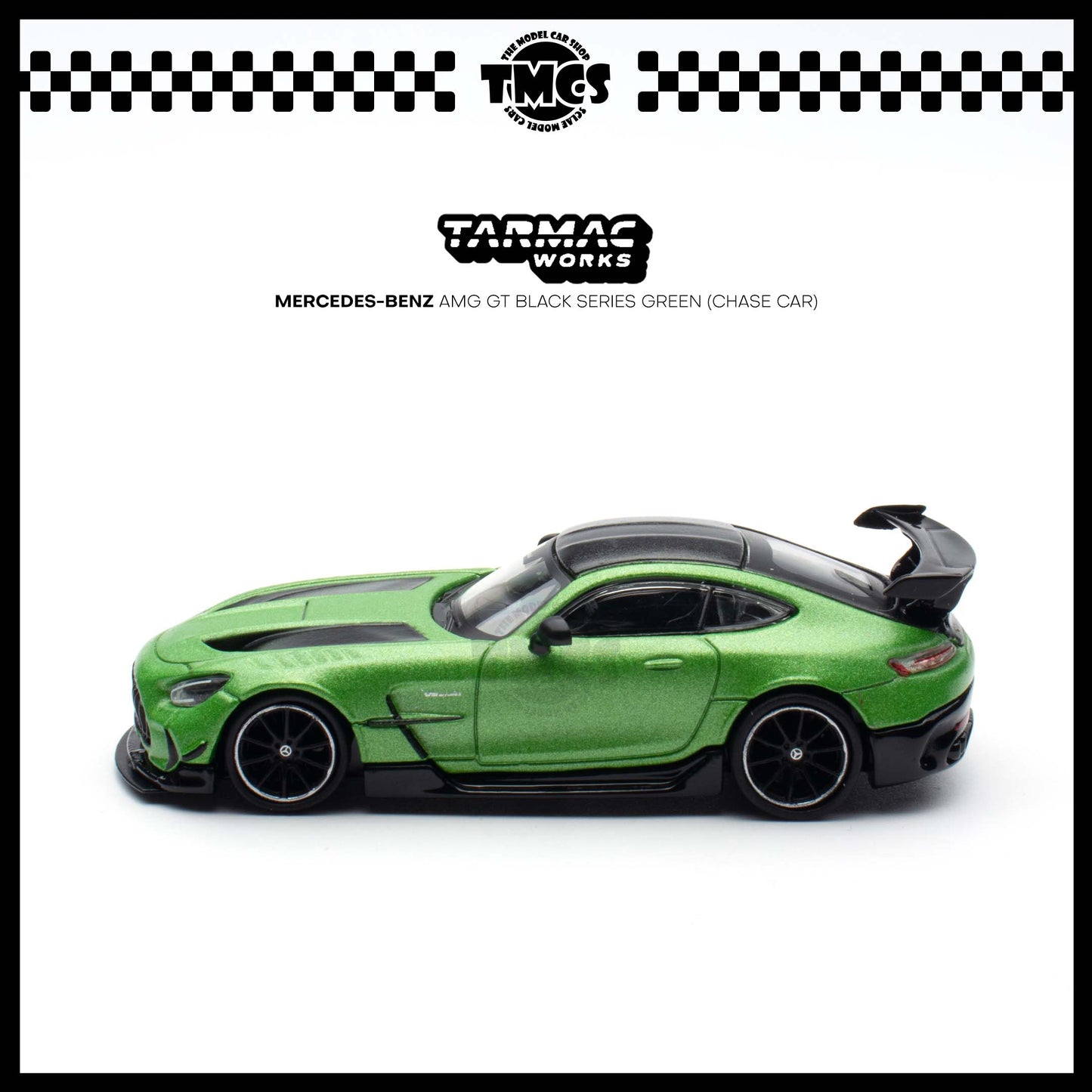[Tarmac Works] 1:64 Mercedes-Benz AMG GT Black Series Green (Chase Car)