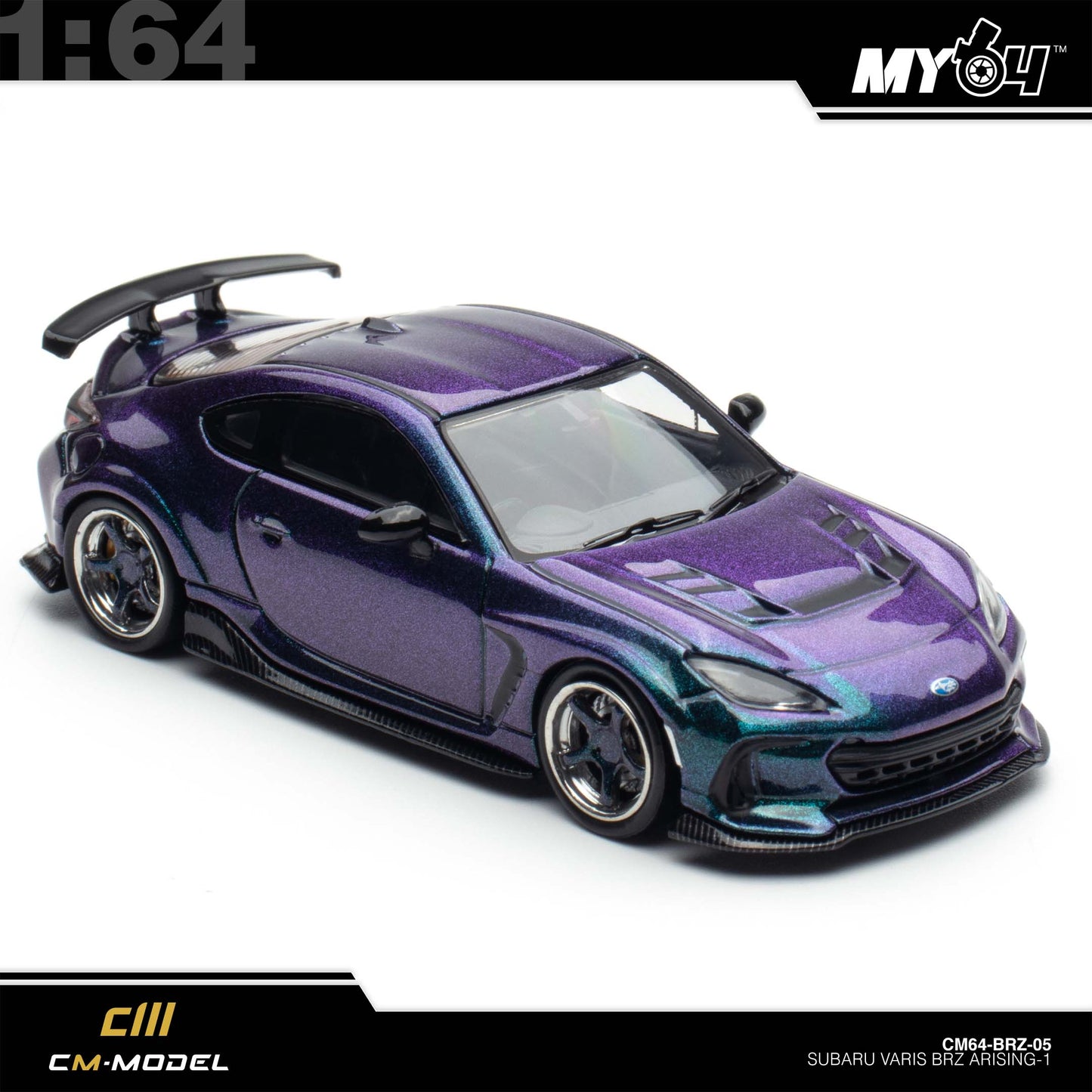 [CM Model] 1:64 Subaru BRZ Varis Widebody - Chameleon