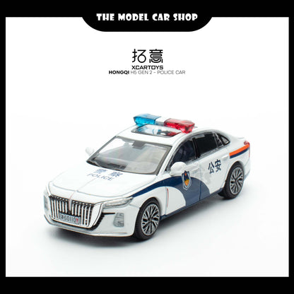 [XCarToys] HongQi H5 Gen 2 - Police Car