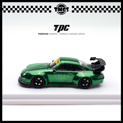 [TPC] 1:64 Porsche RWB993 - Carbon Chrome Green