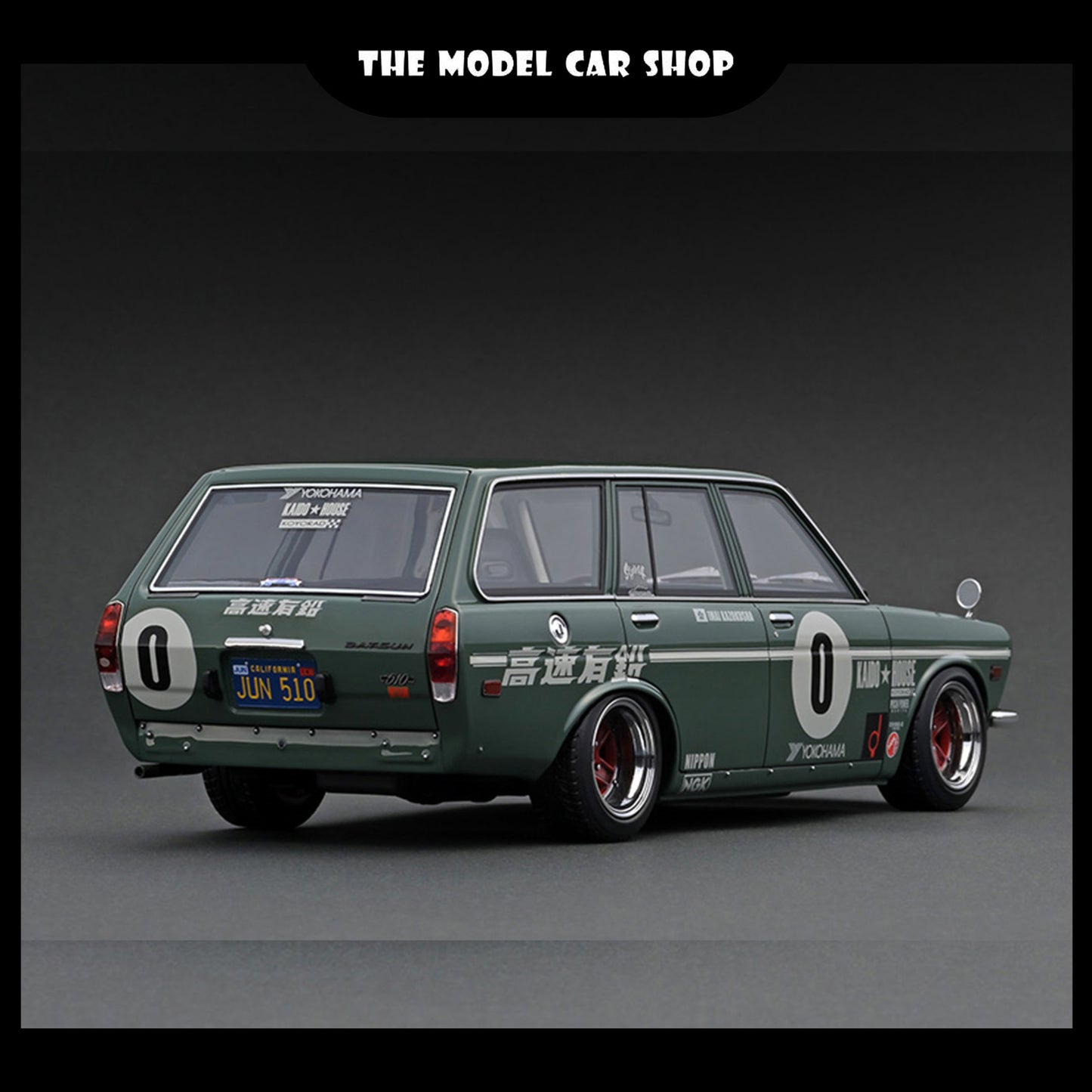 [Ignition Model] Datsun Bluebird (510) - Wagon Green Event Version